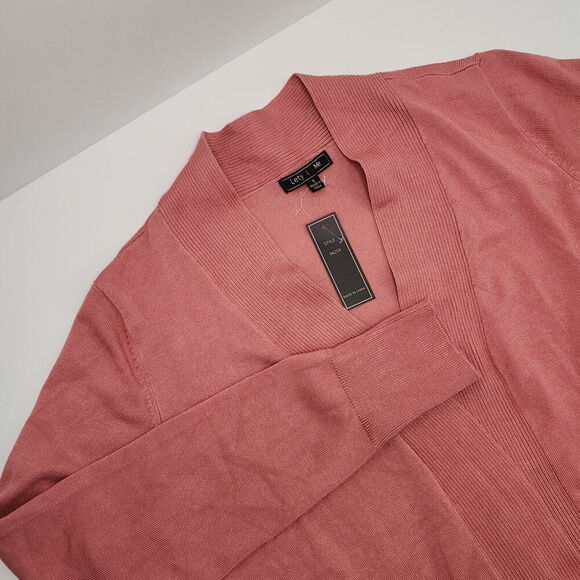 Lety & Me Coral Gabby Pointelle Cardigan‎ Women’s Size Small - New With Tags - Picture 4 of 5